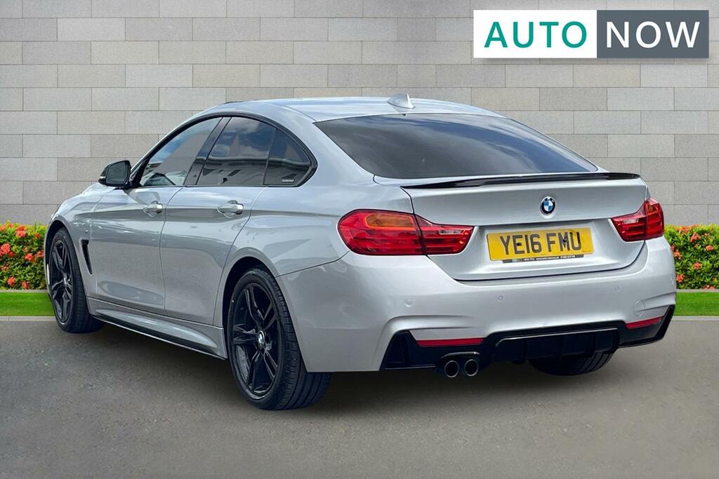 BMW 4 Series Gran Coupe Bmw 4 Series Gran Coupe 2.0 420D M Sport Hatchback Silver #4