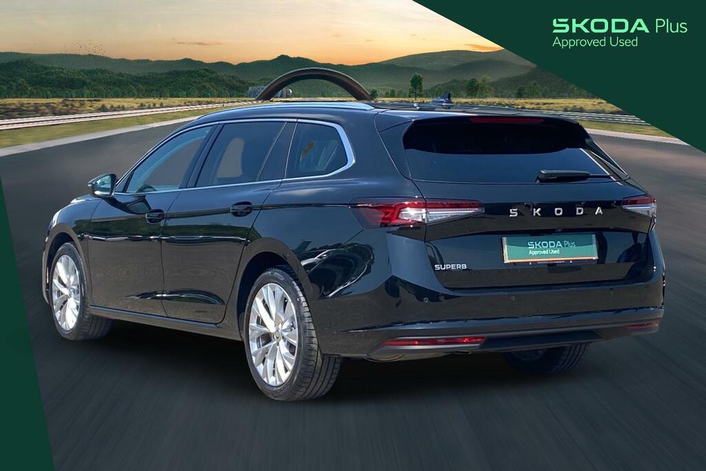 Skoda Superb Skoda Superb Estate Se L 1.5 Tsi E-tec 150 Ps Dsg AX24DHE Black #3
