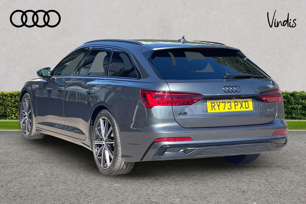 Audi A6 E-tron Avant Audi A6 Avant Black Edition 40 Tdi Quattro 204 Ps Grey #3