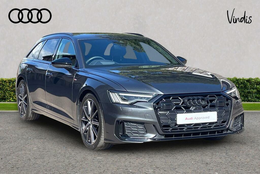 Audi A6 E-tron Avant Audi A6 Avant Black Edition 40 Tdi Quattro 204 Ps Grey