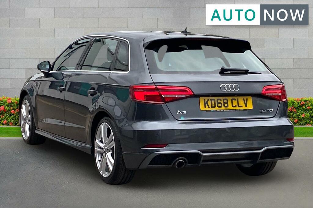 Audi A3 Audi A3 1.6 Tdi 30 S Line Sportback Man KD68CLV Grey #3