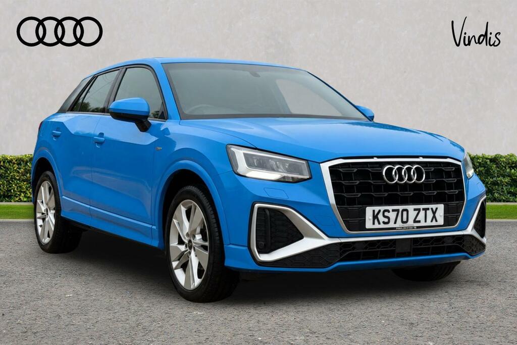 Audi Q2 Audi Q2 S Line 35 Tfsi 150 Ps S Tronic Blue