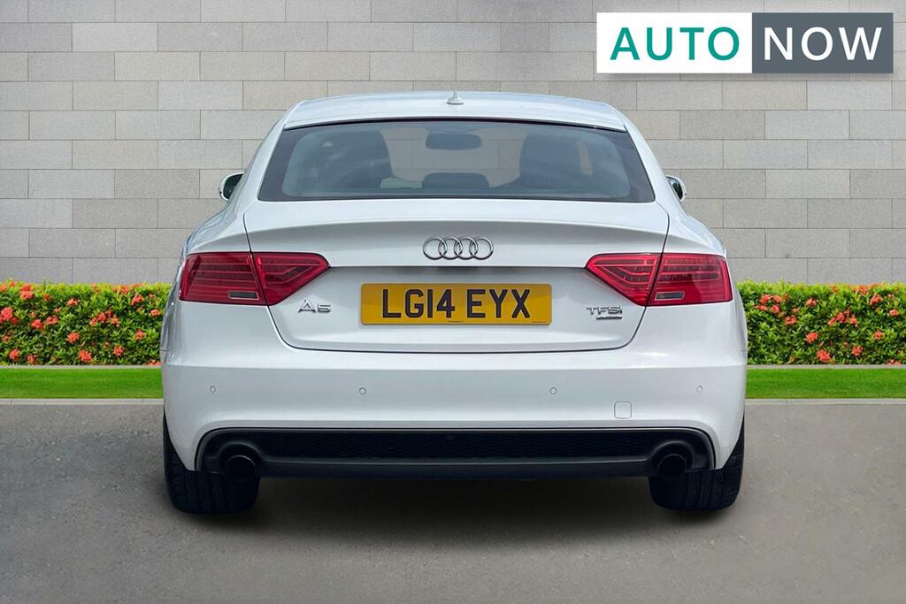 Audi A5 Audi A5 2.0 Tfsi S Line Sportback S Tro LG14EYX White #3