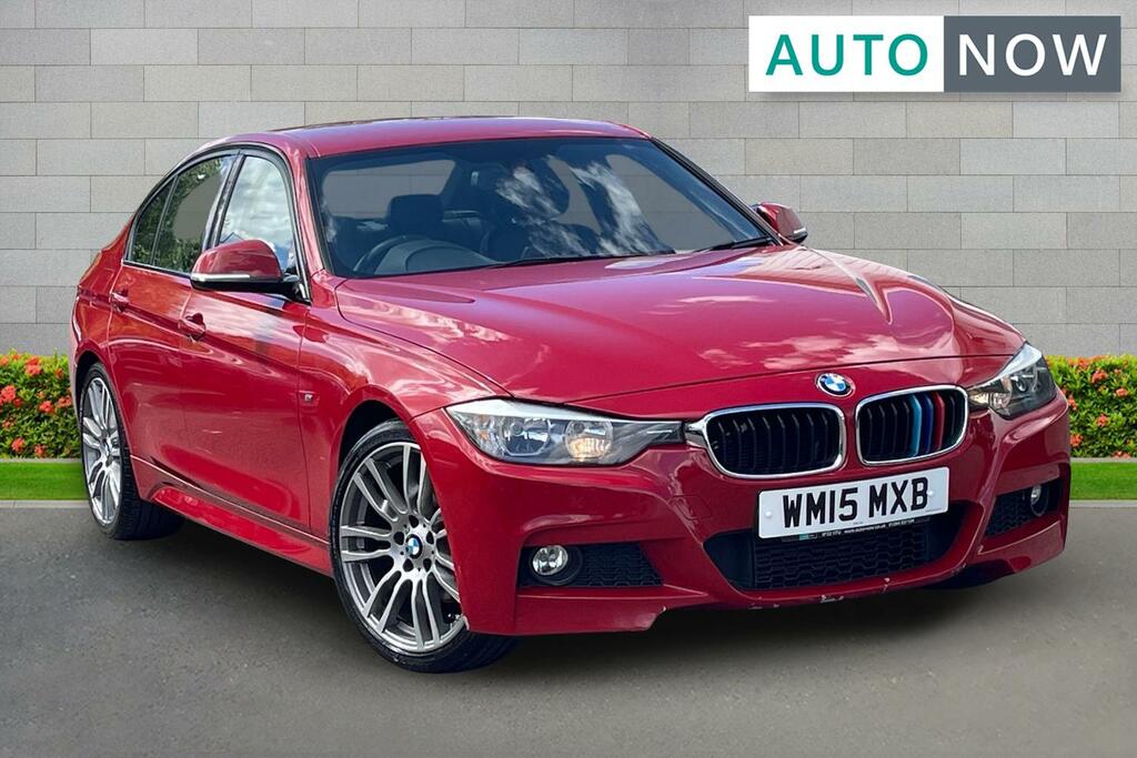 BMW 3 Series Bmw 3 Series 2.0 320D Blueperformance M Sport Salo WM15MXB Red
