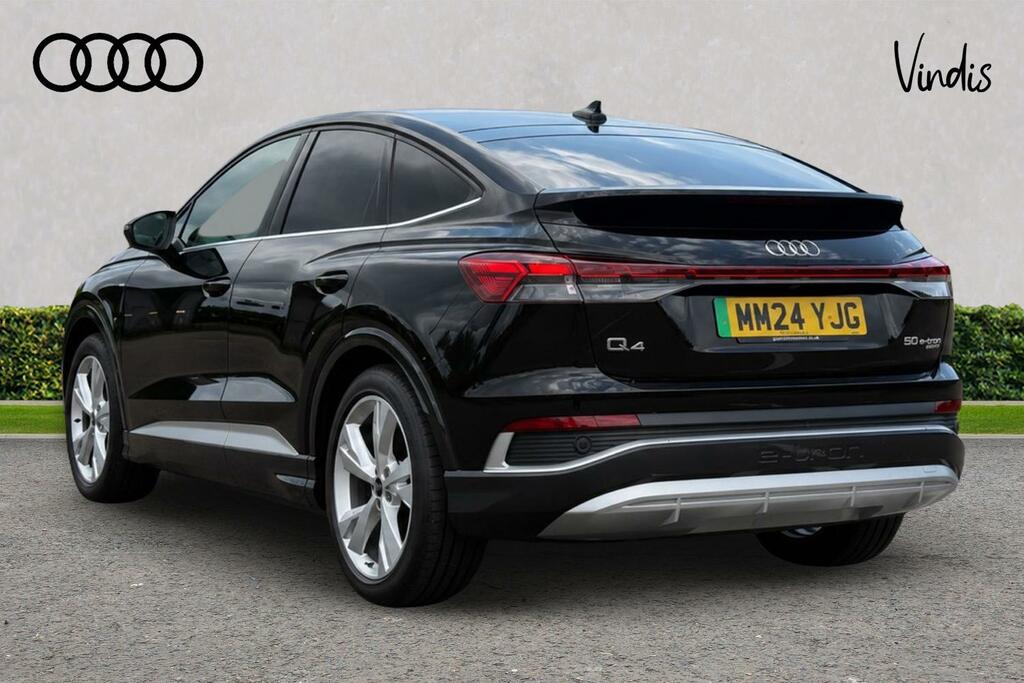 Audi Q4 E Tron Audi Q4 E-tron Sportback Sportback Q4 S S Line 5 MM24YJG Black #3