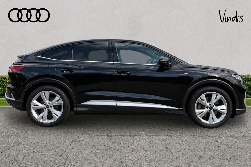 Audi Q4 E Tron Audi Q4 E-tron Sportback Sportback Q4 S S Line 5 MM24YJG Black #4