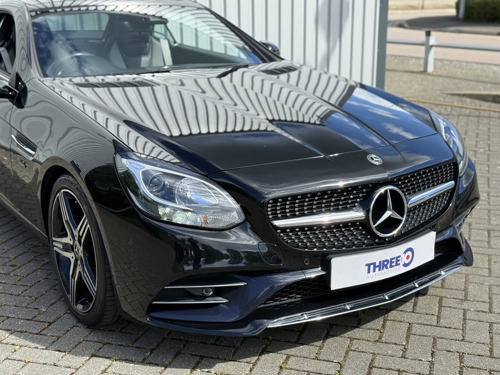 Mercedes-Benz SLC Mercedes-benz Slc Roadster Special Edition Slc 200 Black #4