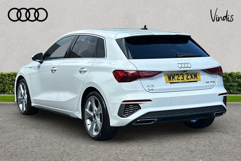 Audi A3 30 Tfsi S Line Red #3