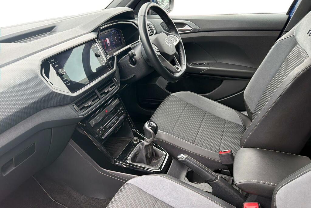 Volkswagen T-Cross Volkswagen T-cross R-line 1.0 Tsi 110Ps 6-Speed Ma AO72WFU Blue #2