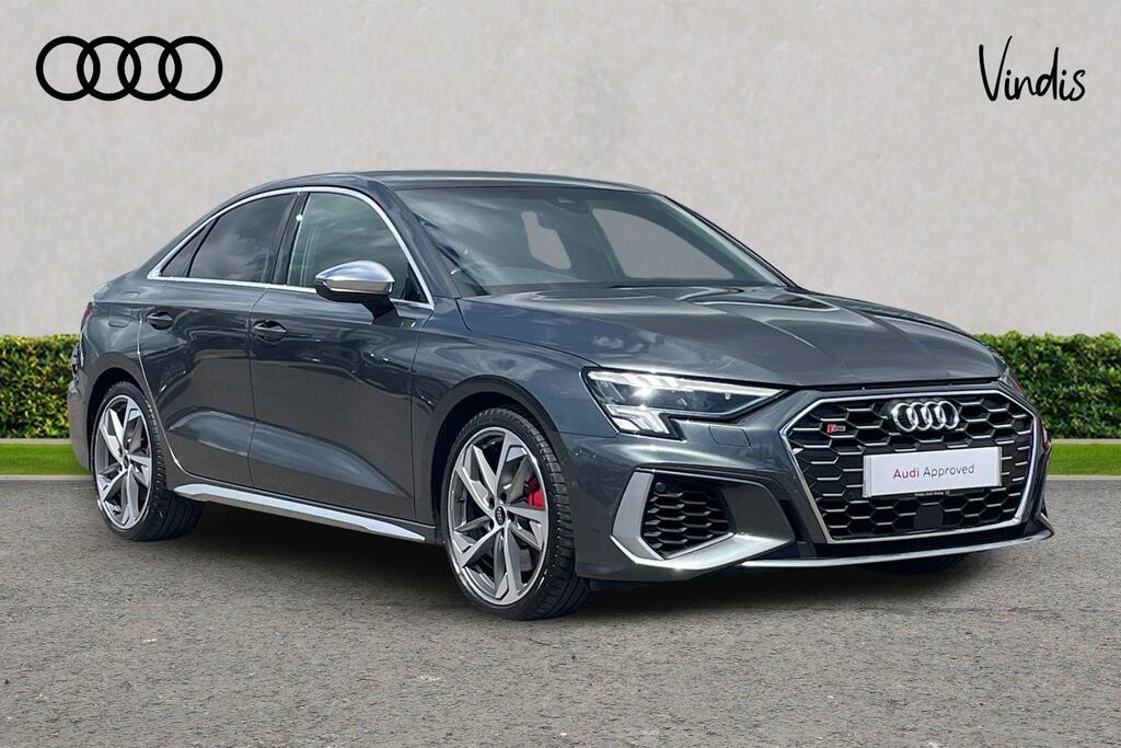 Audi A3 Audi S3 Saloon Tfsi 310 Ps S Tronic Grey
