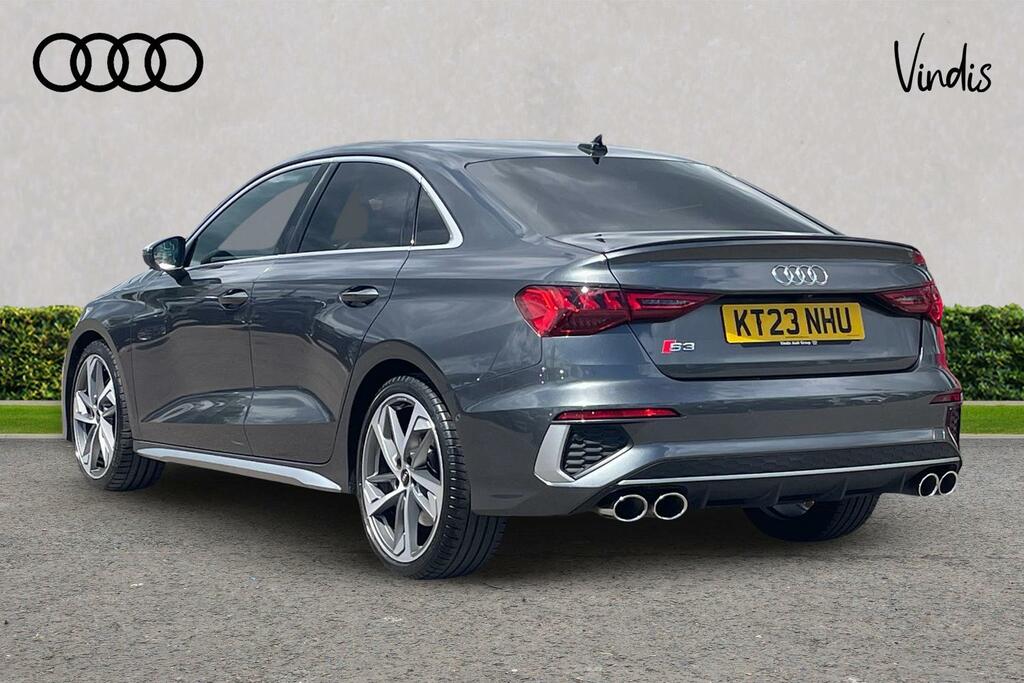 Audi A3 Audi S3 Saloon Tfsi 310 Ps S Tronic KT23NHU Grey #3
