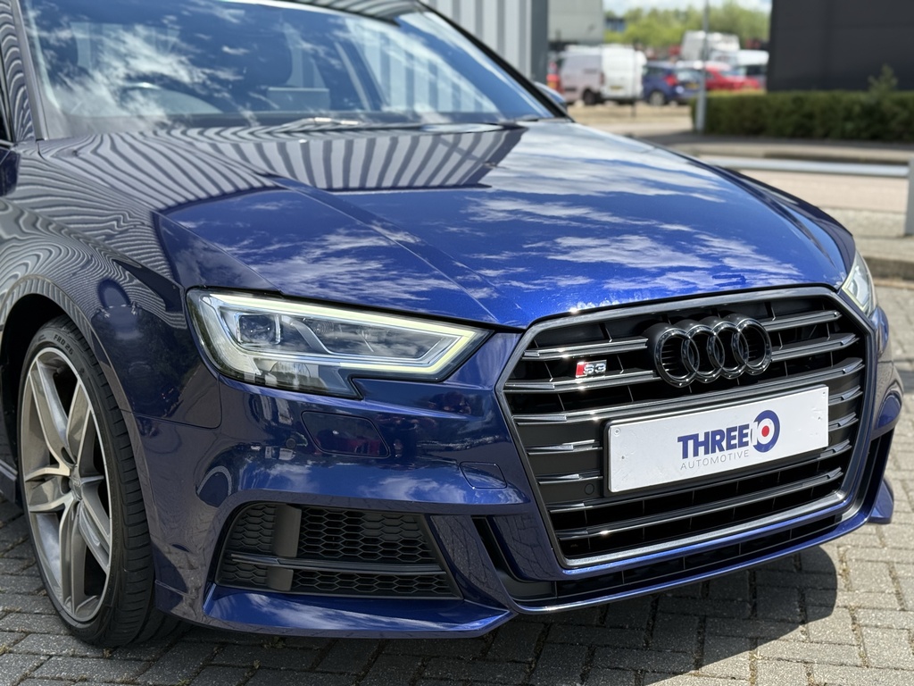 Audi A3 Audi S3 Saloon Black Edition 2.0 Tfsi Quattro 310 KW18EPU Blue #6