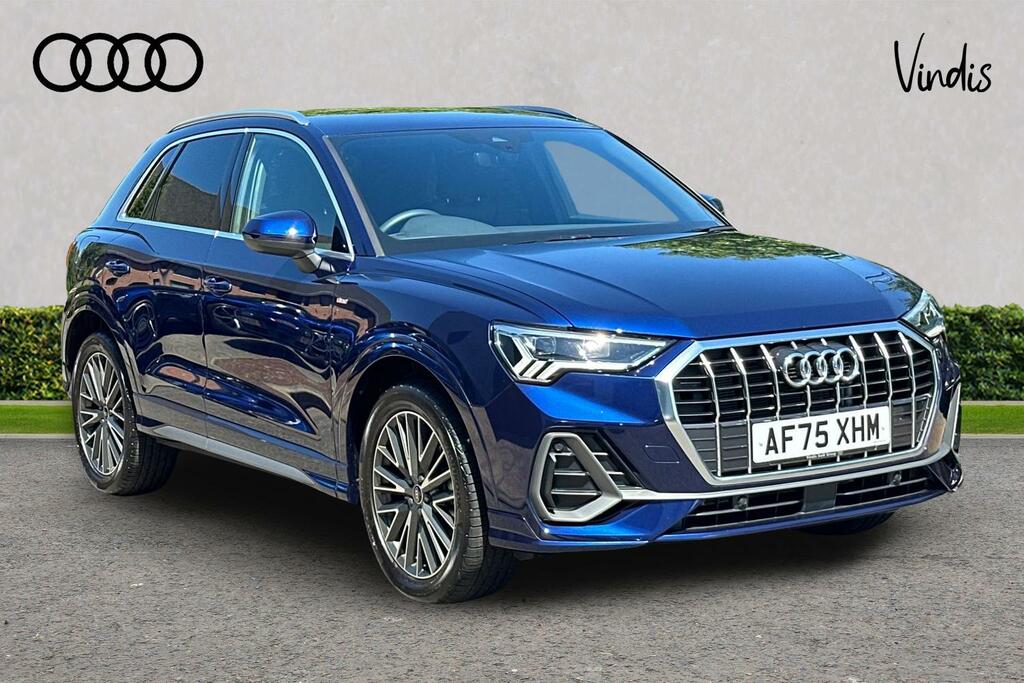 Audi Q3 Audi Q3 S Line 35 Tfsi 150 Ps S Tronic Blue