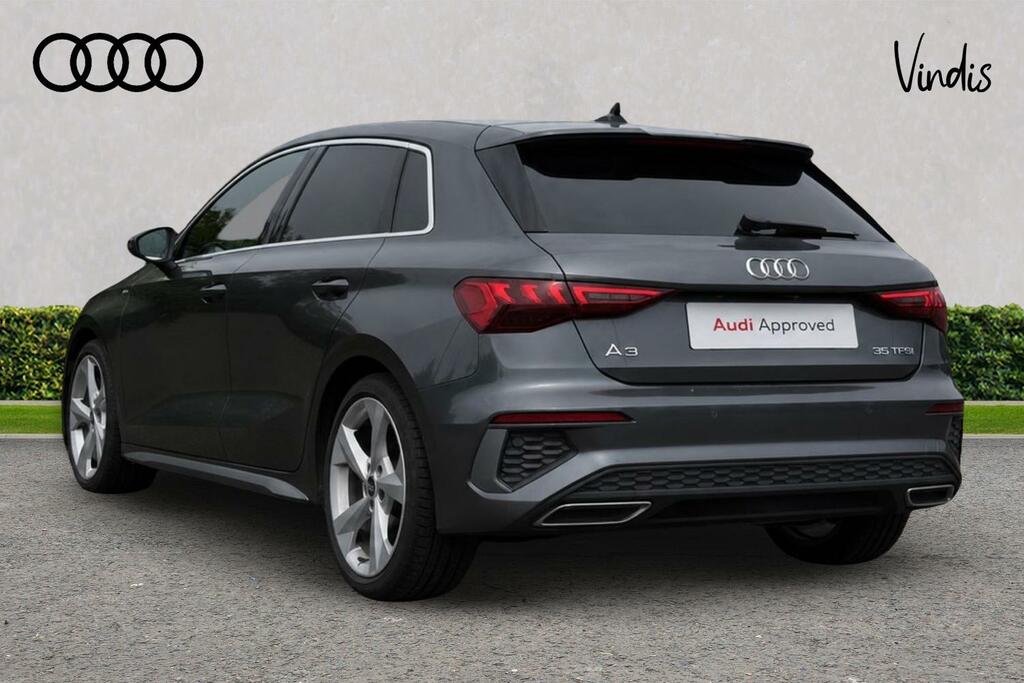 Audi A3 Audi A3 Sportback S Line 35 Tfsi 150 Ps S Tronic KN71FKY Grey #3