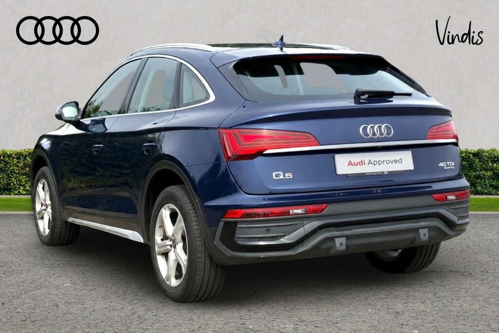 Audi Q5 Audi Q5 Sportback Sport 40 Tdi Quattro 204 Ps S Tr GD22EFH Blue #3