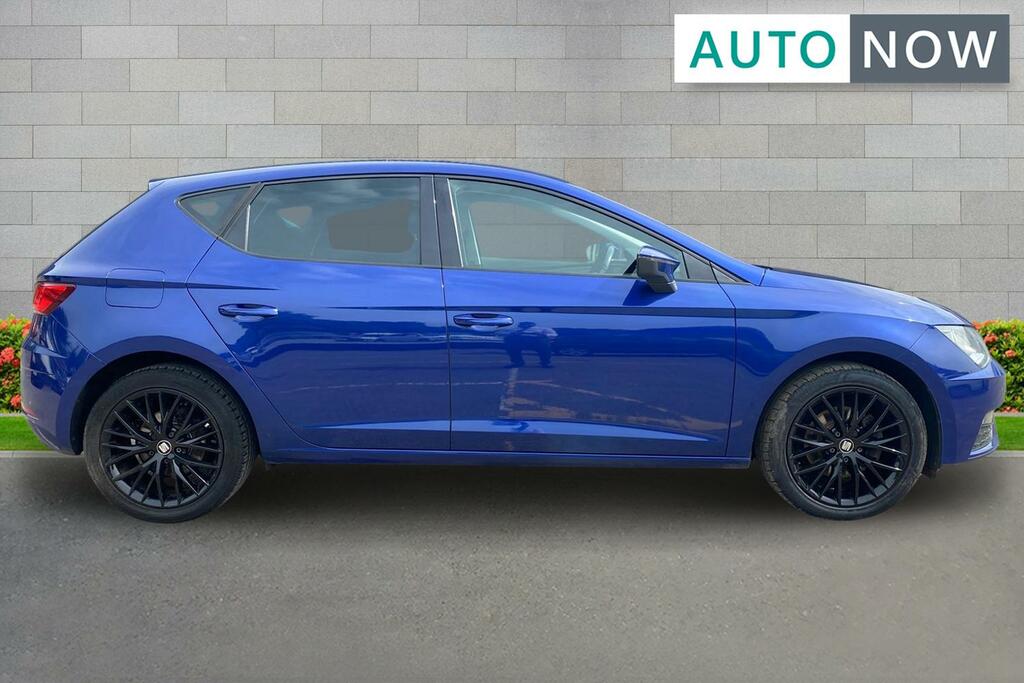 Seat Leon Seat Leon 1.6 Tdi Se Dynamic Technology Hatchback DF18MXT Blue #4
