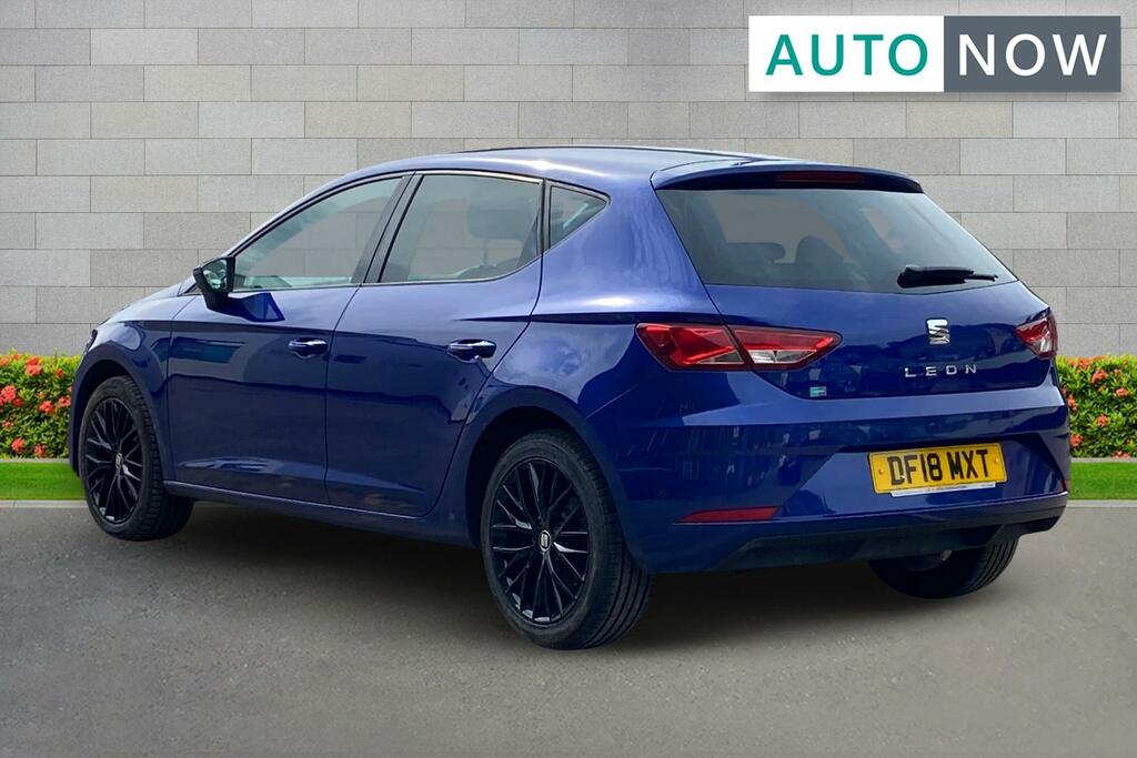Seat Leon Seat Leon 1.6 Tdi Se Dynamic Technology Hatchback DF18MXT Blue #3