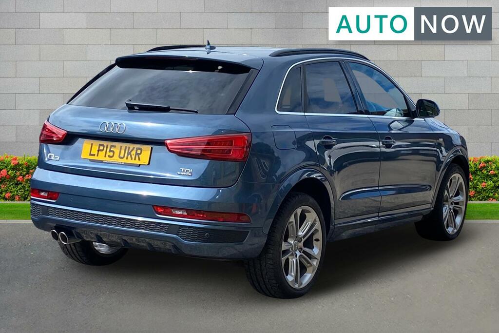 Audi Q3 Audi Q3 2.0 Tdi S Line Plus Suv S Troni Blue #3
