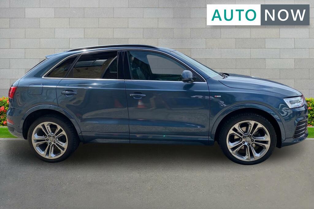 Audi Q3 Audi Q3 2.0 Tdi S Line Plus Suv S Troni Blue #4