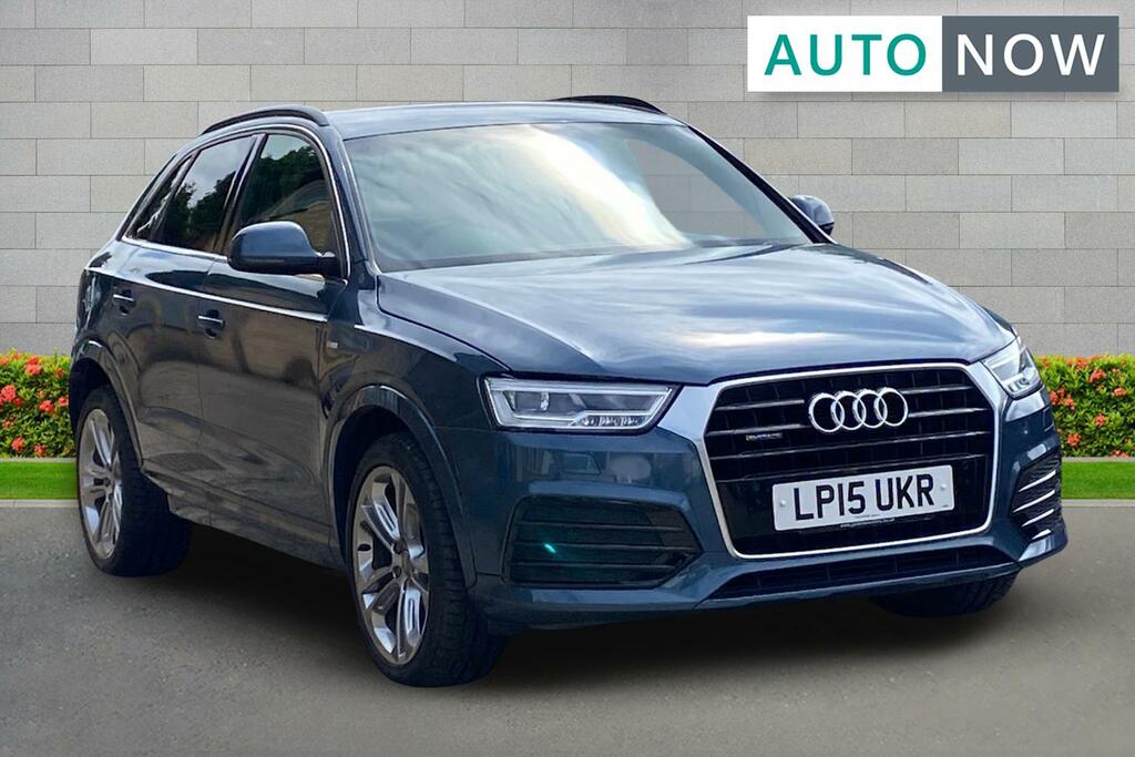 Audi Q3 Audi Q3 2.0 Tdi S Line Plus Suv S Troni Blue