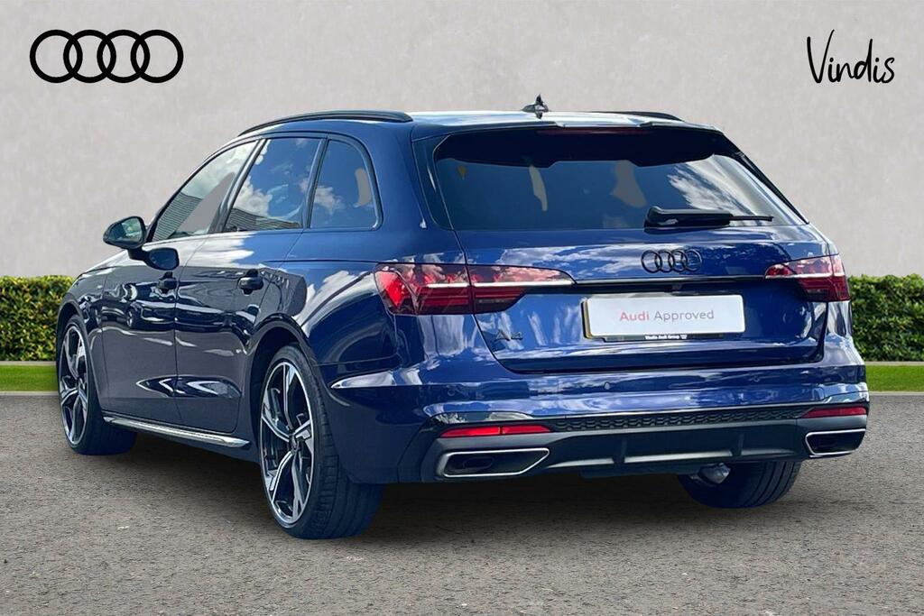 Audi A4 Avant Audi A4 Avant Black Edition 40 Tfsi 204 Ps S Troni Blue #3
