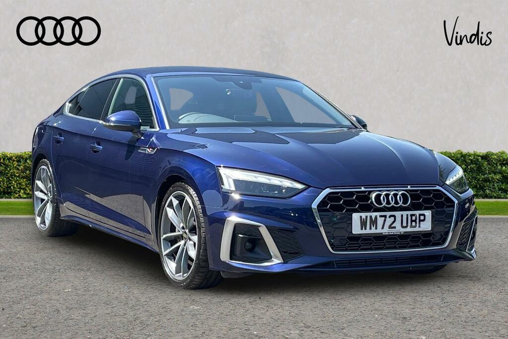 Audi A5 Audi A5 Sportback S Line 40 Tfsi 204 Ps S Tronic Blue