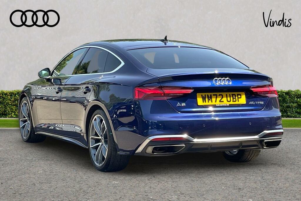 Audi A5 Audi A5 Sportback S Line 40 Tfsi 204 Ps S Tronic Blue #3
