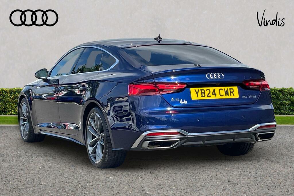 Audi A5 Audi A5 Sportback S Line 40 Tfsi 204 Ps S Tronic Blue #3