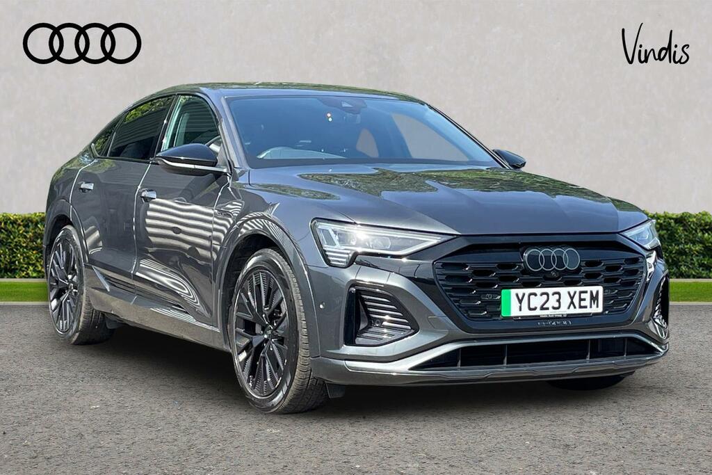 Audi Q8 e tron Audi Q8 Sportback Black Edition 50 E-tron Quattro Grey