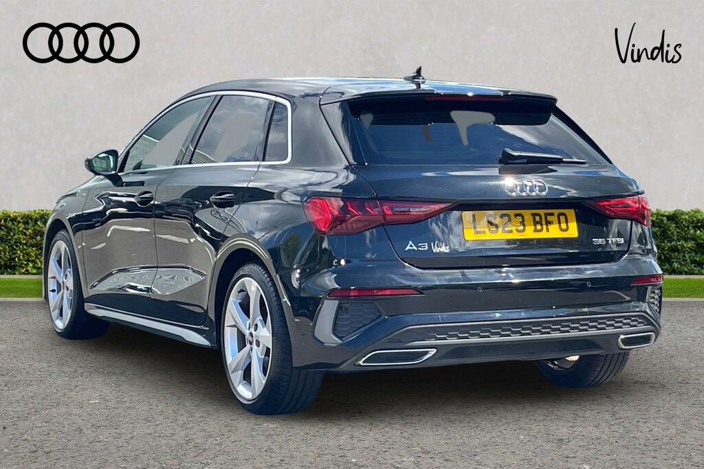 Audi A3 Audi A3 Sportback S Line 35 Tfsi 150 Ps S Tronic LS23BFO Black #3