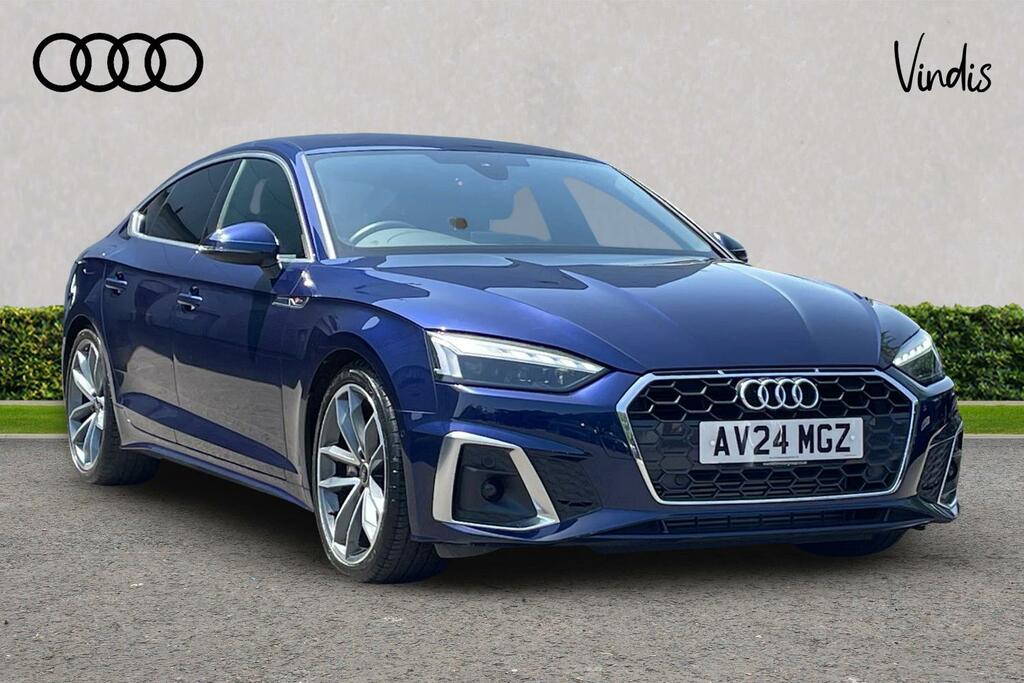 Audi A5 Audi A5 Sportback S Line 40 Tfsi 204 Ps S Tronic Blue
