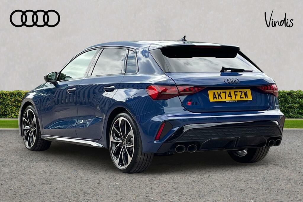 Audi A3 Audi S3 Sportback Black Edition Tfsi 333 Ps S Tron AK74FZW Blue #3