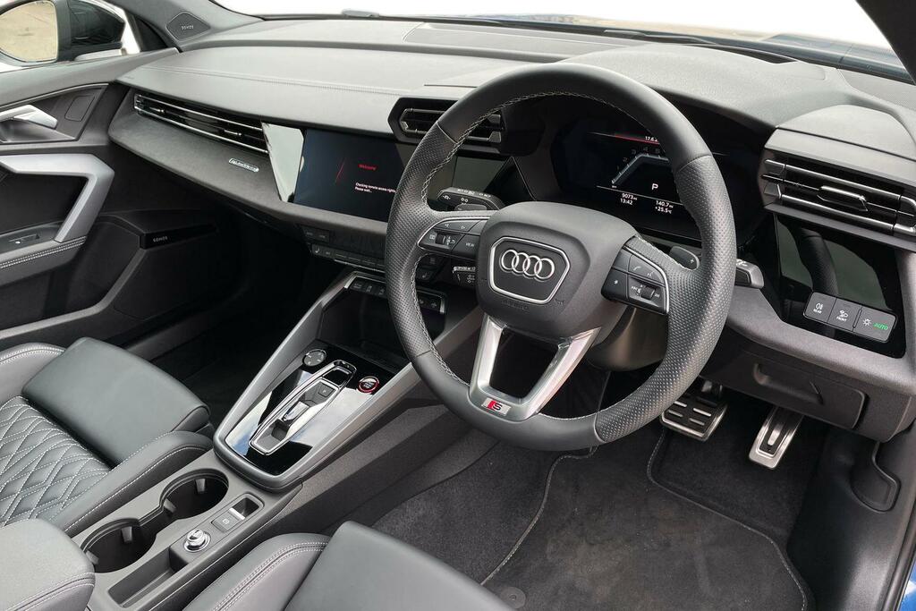 Audi A3 Audi S3 Sportback Black Edition Tfsi 333 Ps S Tron AK74FZW Blue #6
