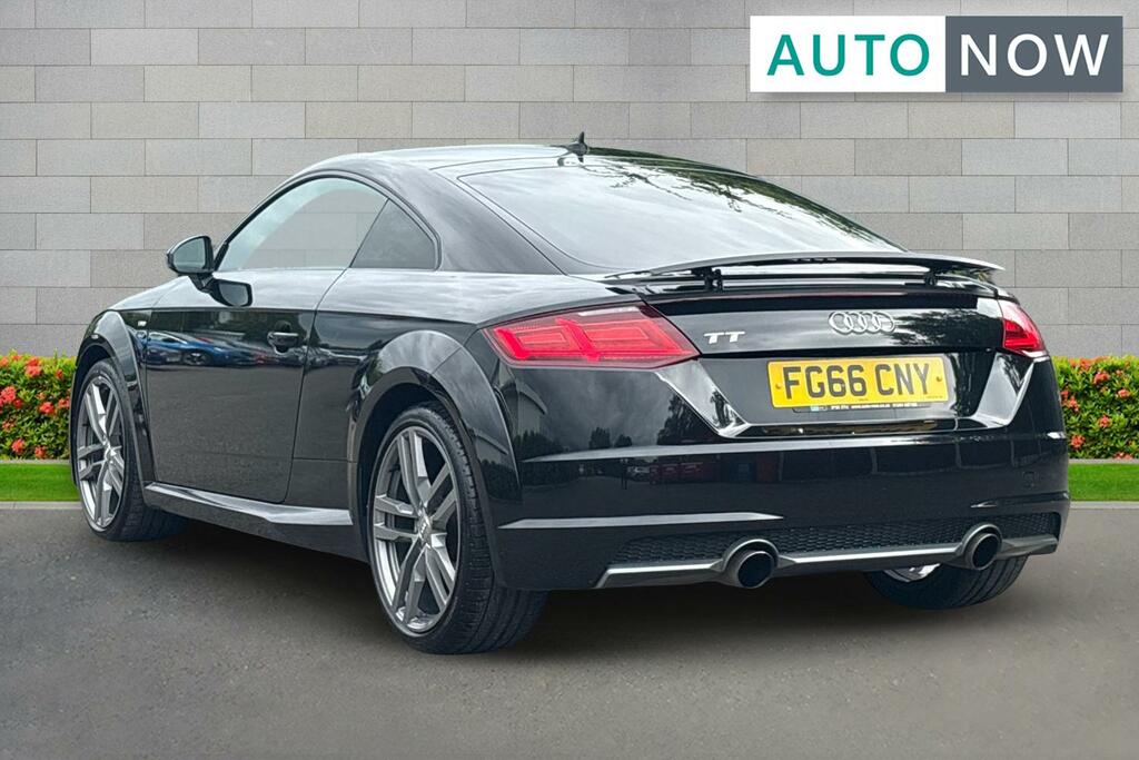Audi TT Audi Tt 1.8 Tfsi S Line Coupe Eu Black #4
