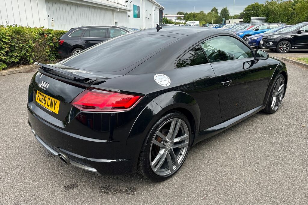 Audi TT Audi Tt 1.8 Tfsi S Line Coupe Eu Black #6