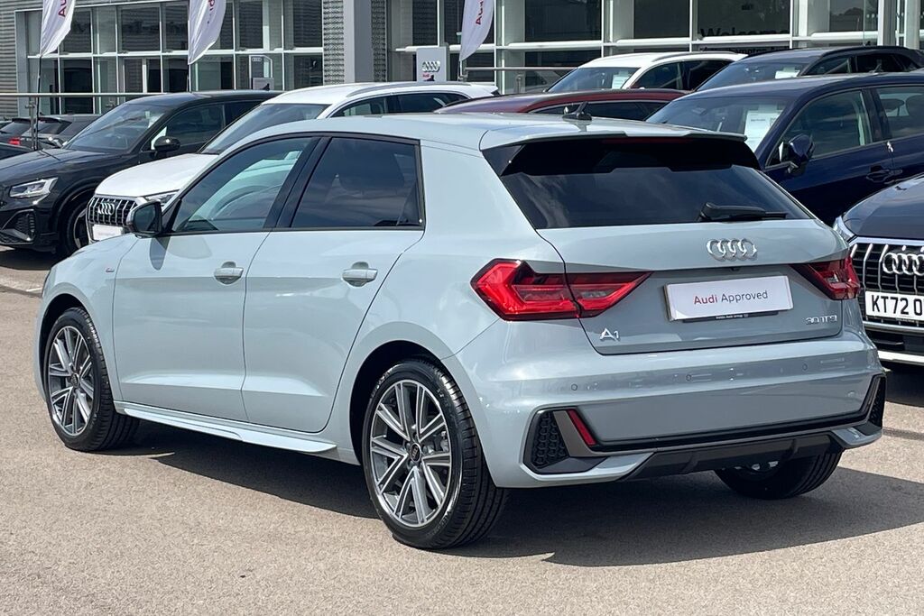 Audi A1 Audi A1 Sportback 30 Tfsi S Line S Tronic KT26UYH Grey #3