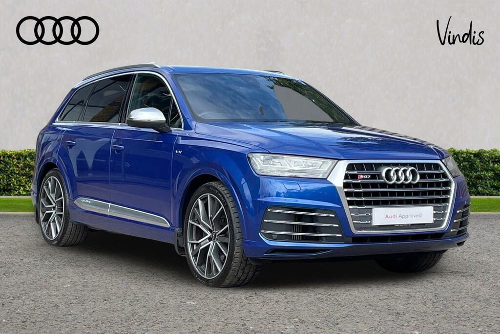 Audi Q7 Audi Sq7 4.0 Tdi Quattro 435 Ps Tiptronic Blue