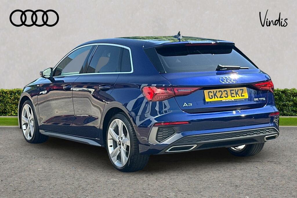 Audi A3 Audi A3 Sportback S Line 35 Tfsi 150 Ps S Tronic GK23EKZ Blue #3