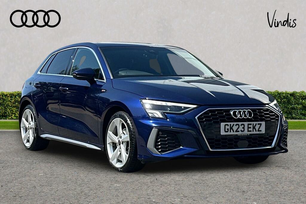 Audi A3 Audi A3 Sportback S Line 35 Tfsi 150 Ps S Tronic Blue