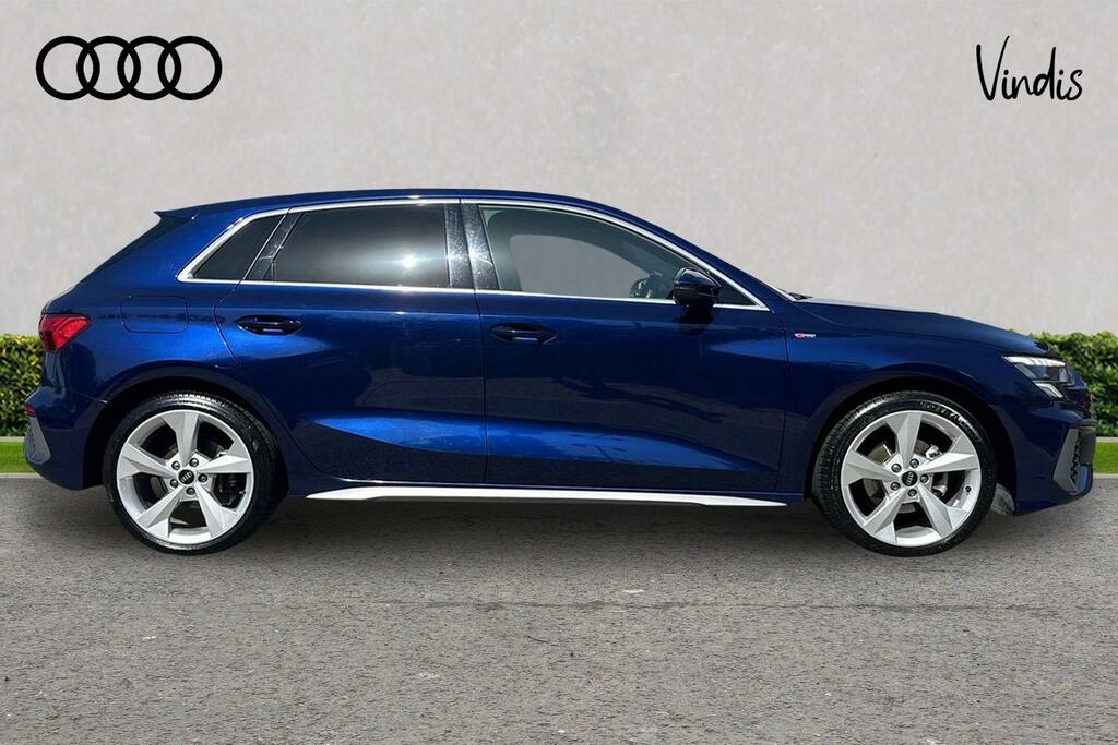 Audi A3 Audi A3 Sportback S Line 35 Tfsi 150 Ps S Tronic GK23EKZ Blue #4