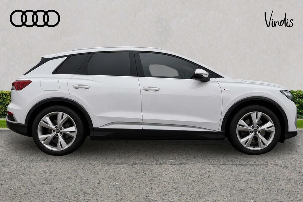 Audi Q4 E Tron Audi Q4 E-tron S Line 40 White #4