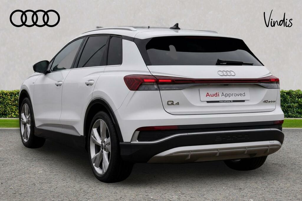 Audi Q4 E Tron Audi Q4 E-tron S Line 40 White #3