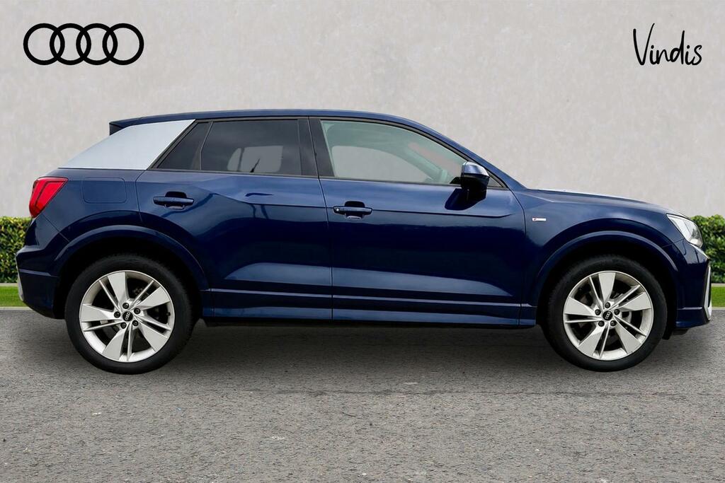 Audi Q2 Audi Q2 S Line 35 Tfsi 150 Ps S Tronic KM73YZW Blue #4