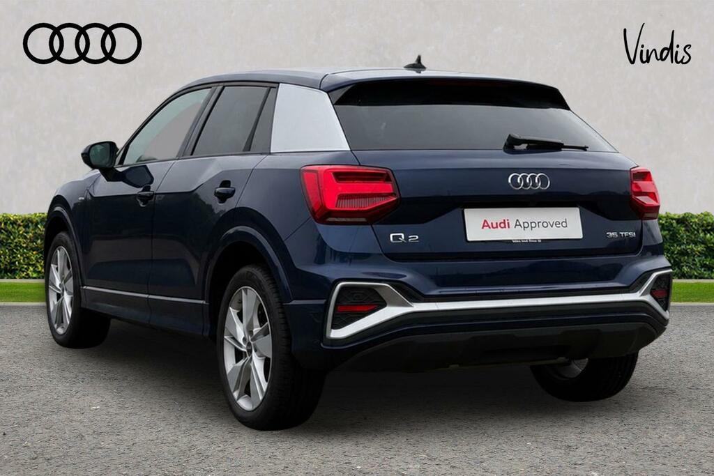Audi Q2 Audi Q2 S Line 35 Tfsi 150 Ps S Tronic KM73YZW Blue #3