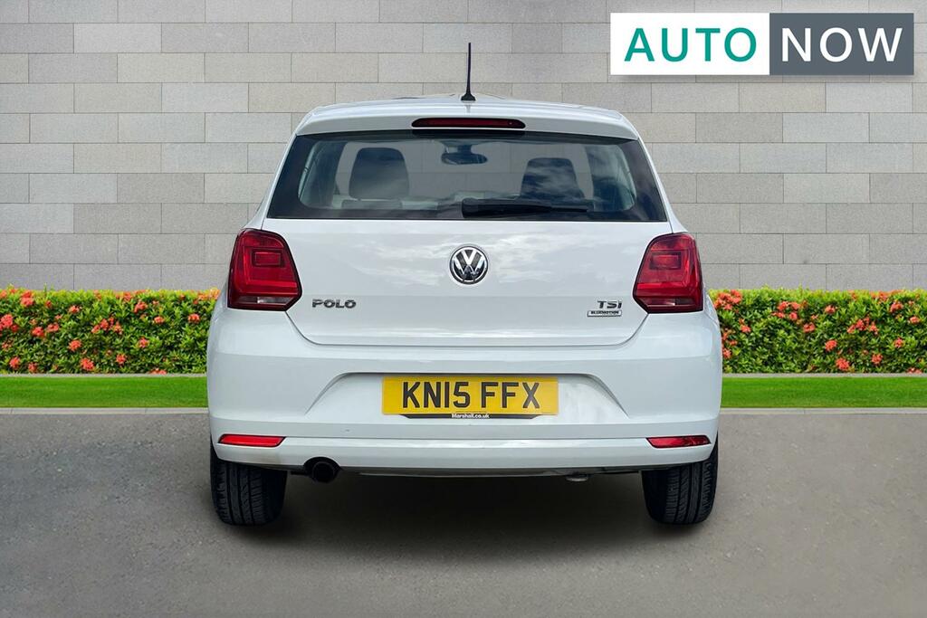 Volkswagen Polo Volkswagen Polo 1.2 Tsi Bluemotion Tech Se Hatchba White #3