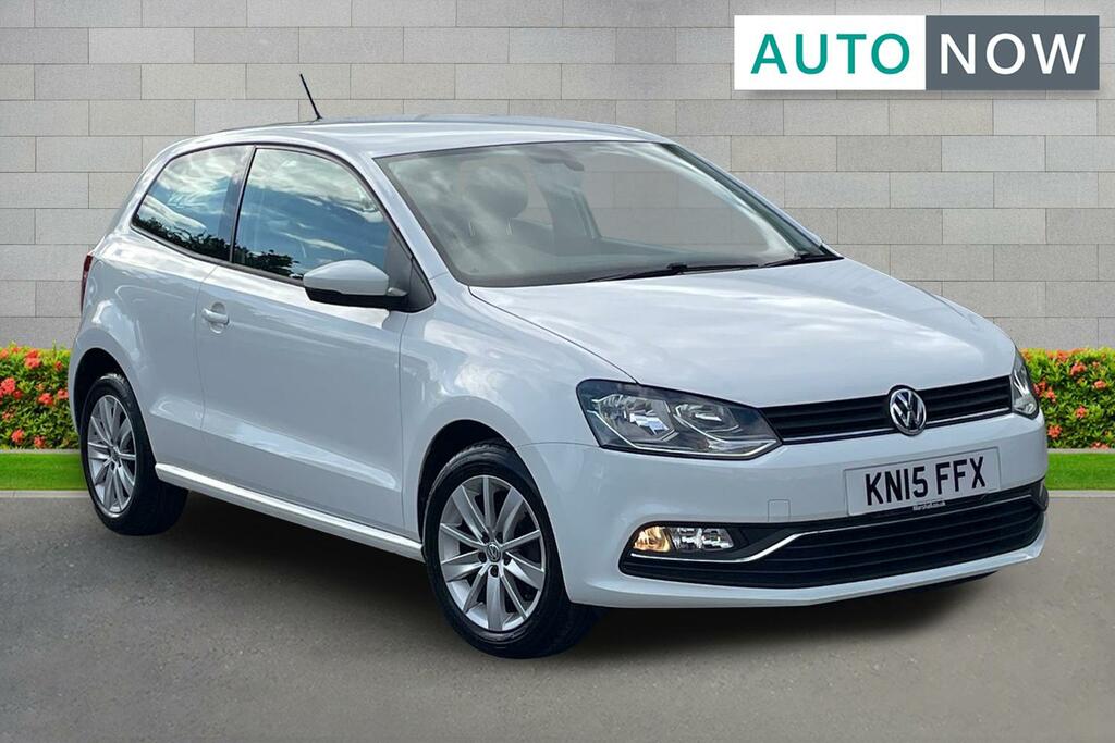 Volkswagen Polo Volkswagen Polo 1.2 Tsi Bluemotion Tech Se Hatchba White