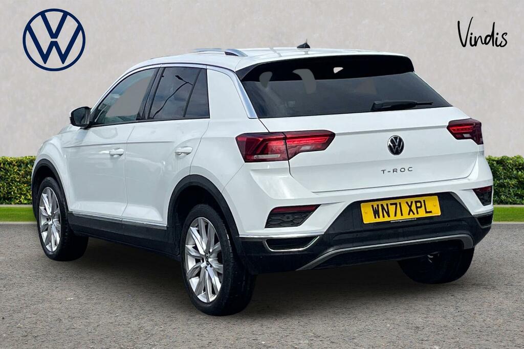 Volkswagen T-Roc Volkswagen T-roc Sel 1.5 Tsi 150Ps Evo 7-Speed Dsg White #3