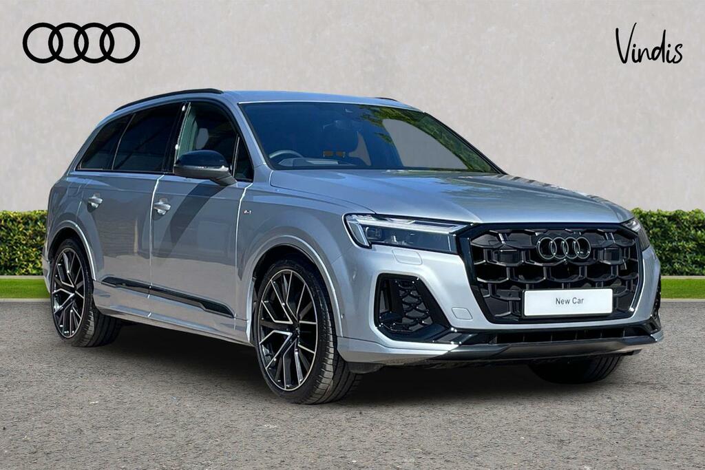 Audi Q7 Audi Q7 Estate 3.0 Tdi Qtro 231 Black Ed Silver