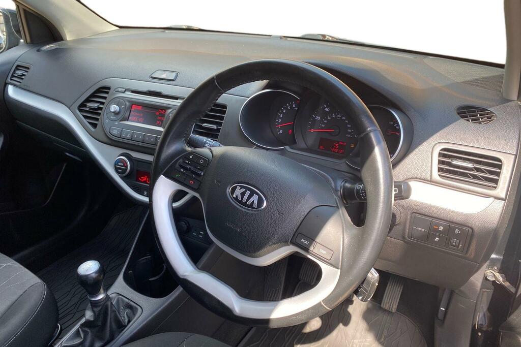 Kia Picanto Kia Picanto 1.0 Ecodynamics Se Hatchback Petro Black #6