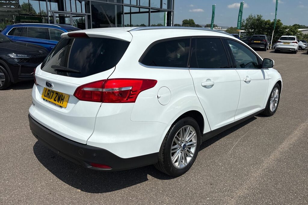 Ford Focus Ford Focus 1.5 Tdci Zetec Edition Estate Diese White #6
